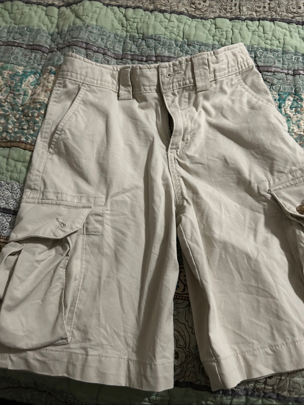 Polo by Ralph Lauren Cotton Shorts with Navy-Gold Label